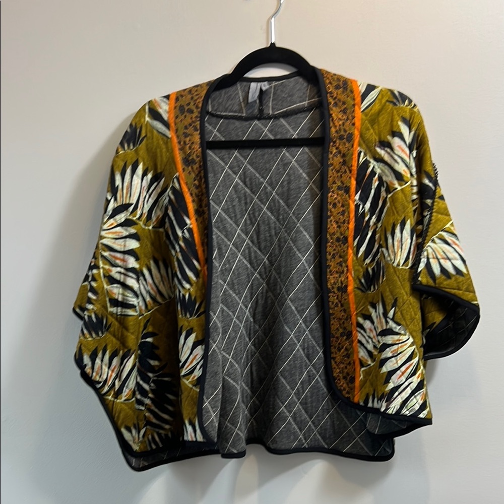 Anthropologie Blnk London Quilted Kimono Jacket